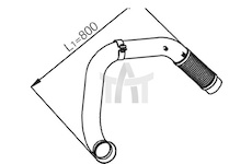 Výfuková trubka DINEX DIN53104