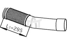 Výfuková trubka DINEX DIN54163