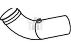 Výfuková trubka DINEX DIN68624