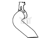 Výfuková trubka DINEX DIN68714