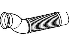 Výfuková trubka DINEX DIN69136