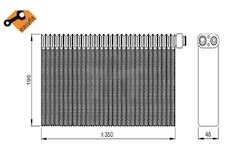 Výparník, klimatizace NRF NRF36148