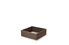 Vyvýšený záhon 756x250mm hnědý BASE WOODY Prosperplast IBWS-7587U