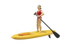 Záchranářka s paddleboardem BRUDER BO-62785