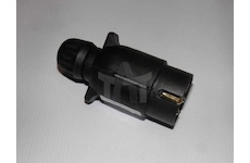 Zástrčka elektrická 7pólová 12V plastová