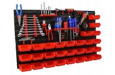 Závěsný organizér/držák 95x54.5 cm sada 46 ks MAR-POL M66630